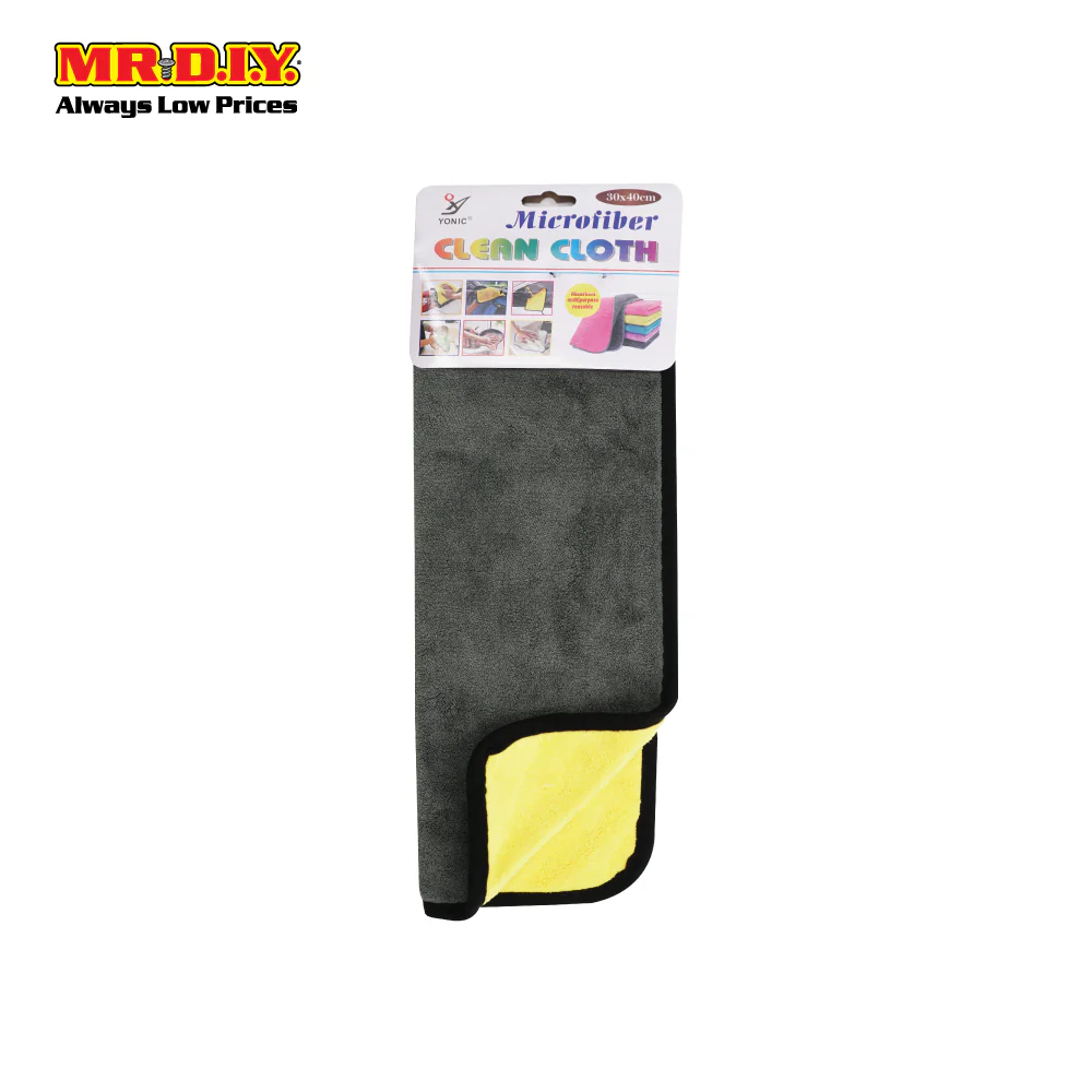 (MR.DIY)  Rectangular Microfiber Clean Cloth (30cm x 40cm) - Image 3