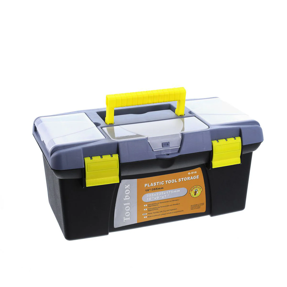(MR.DIY) Rectangular Plastic Storage Tool Box - Image 5