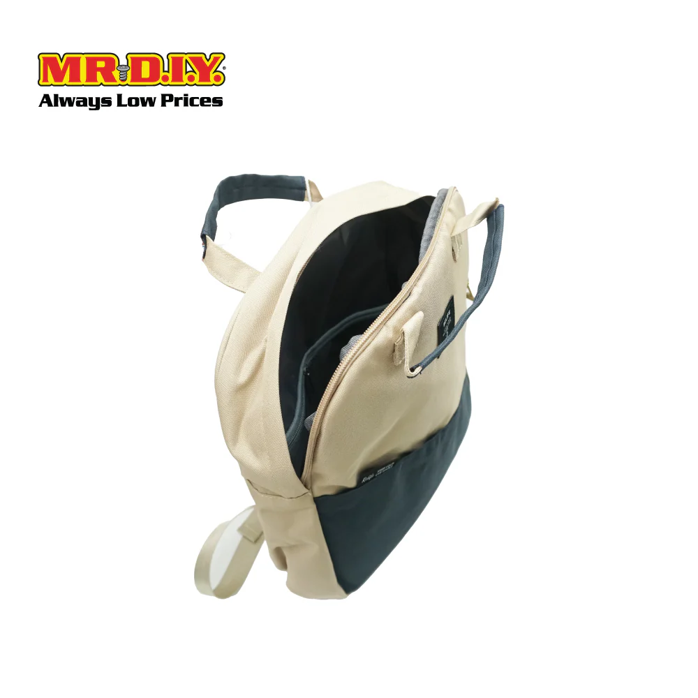 (MR.DIY) Relife All-Purpose Lifestyle Backpack ( 40 x 30 x 13 cm ) - Beige - Image 3