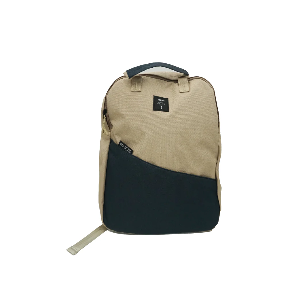 (MR.DIY) Relife All-Purpose Lifestyle Backpack ( 40 x 30 x 13 cm ) - Beige - Image 5