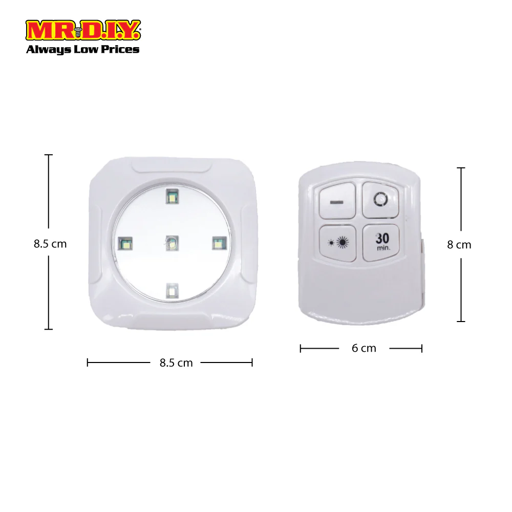 (MR.DIY) Remote Control Multi-Function LED Light Set (3pcs) - Image 4