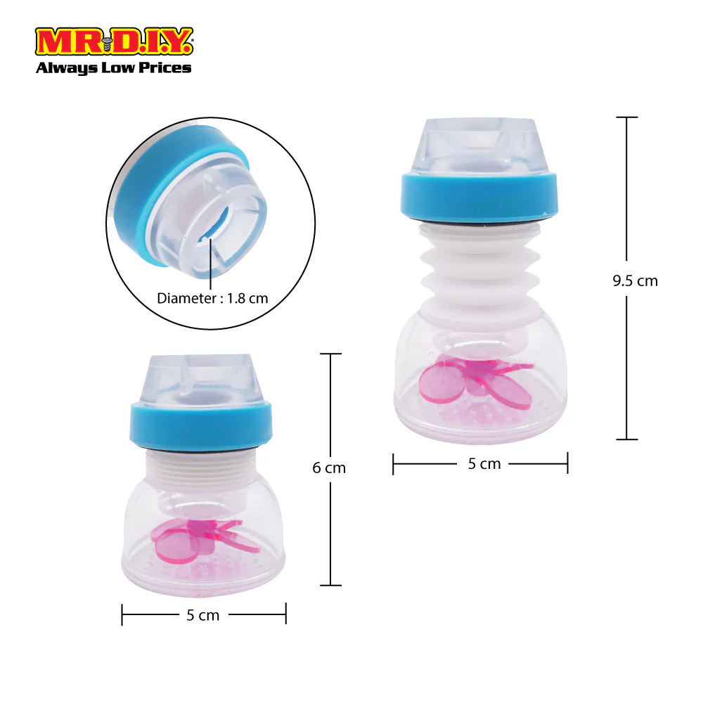 (MR.DIY) Retractable Multiple Angle Rotary Anti-Spattering Filter 8119 - Image 3
