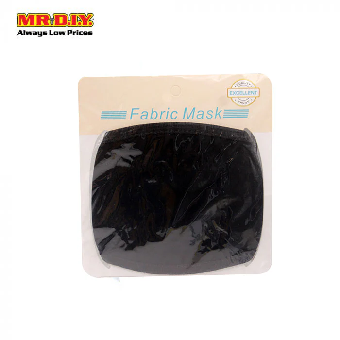 (MR.DIY) Reusable Fabric Face Mask - Black - Image 2