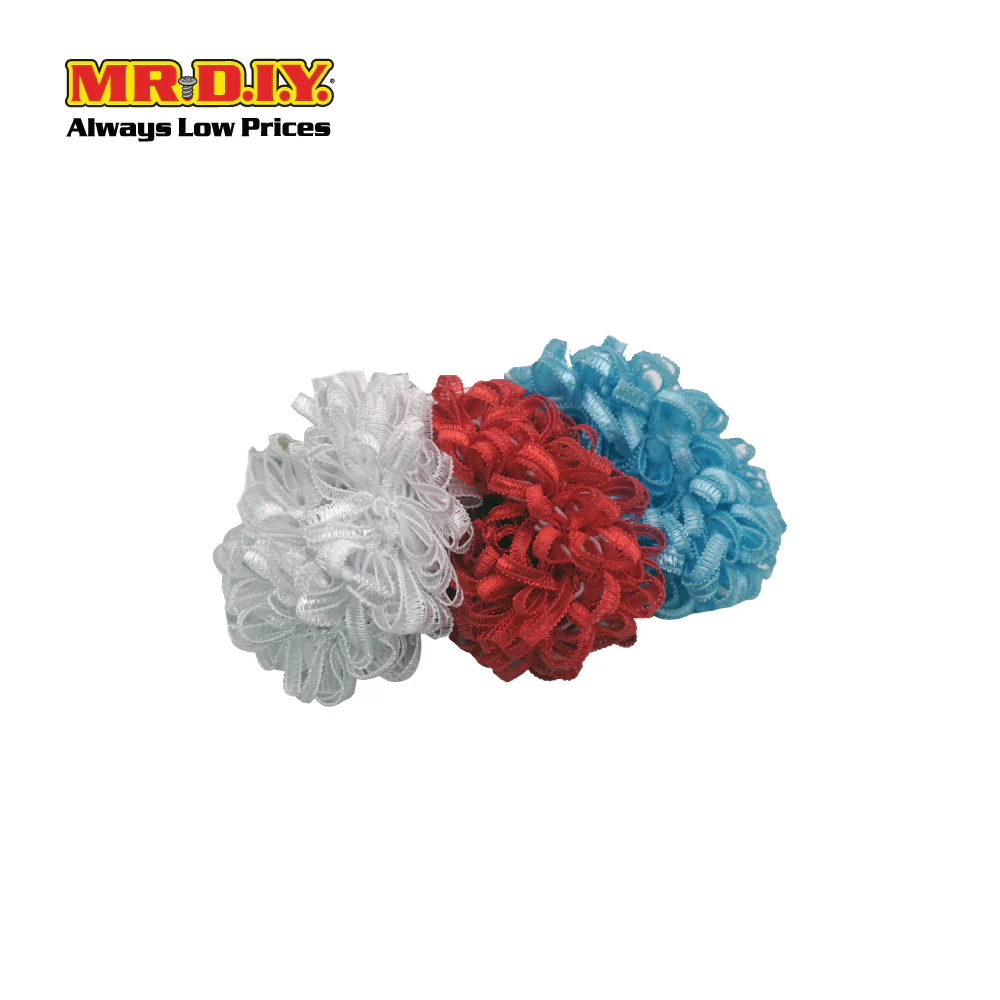 (MR.DIY) Ribbon Hair Bands (3pcs) - Image 3