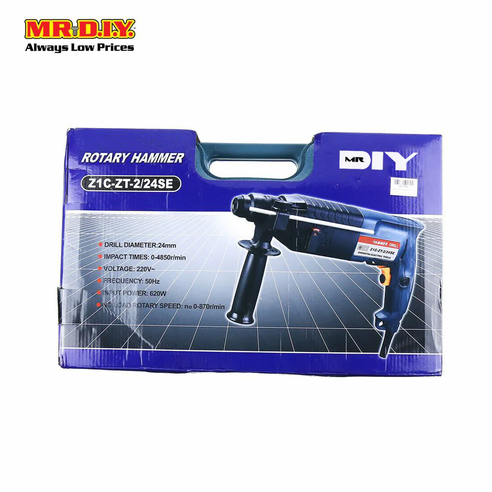 (MR.DIY) Rotary Hammer Drill Set Z1C-ZT-2/24SE - Image 3
