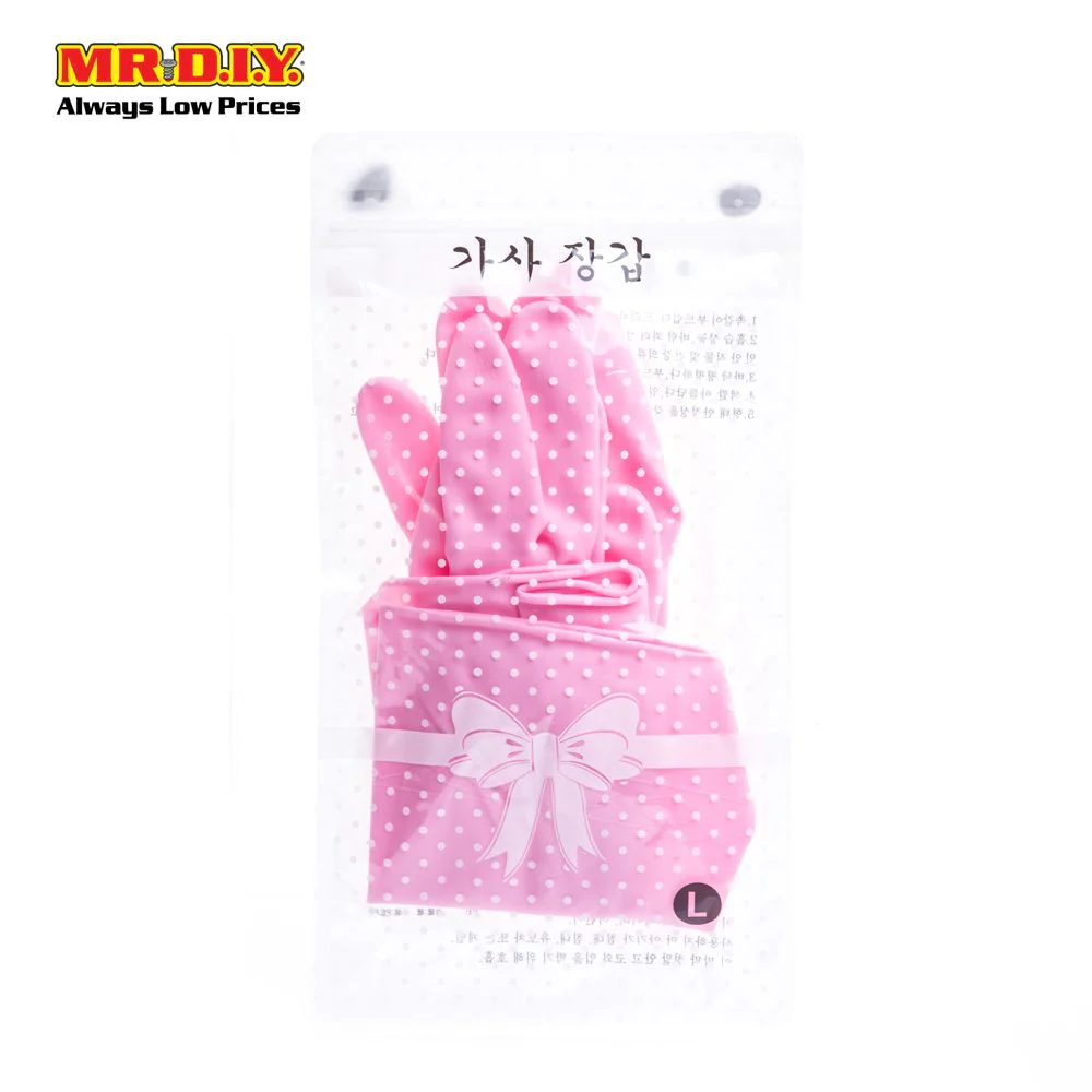 (MR.DIY) Rubber Gloves L (2pcs) - Image 4