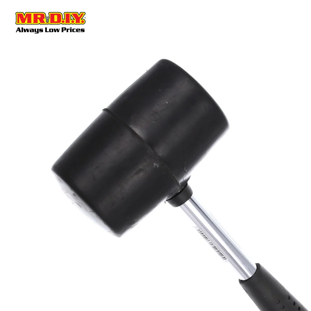 (MR.DIY) Hand Tool Solid Black Rubber Mallet Hammer (160Z) - Image 2