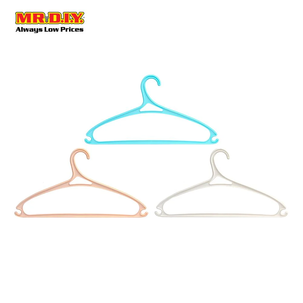 (MR.DIY) S-FRONT Candy Colour Hangers (6 pieces) - Image 4