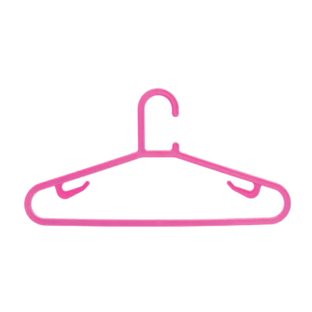 (MR.DIY) S-FRONT Dazzle Colour Plastic Hangers (6pcs) - Image 3