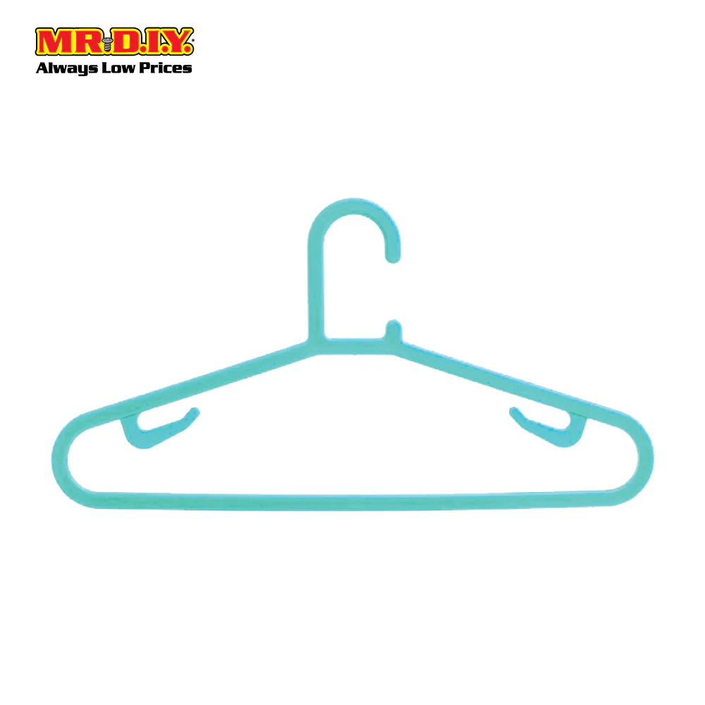 (MR.DIY) S-FRONT Dazzle Colour Plastic Hangers (6pcs) - Image 8