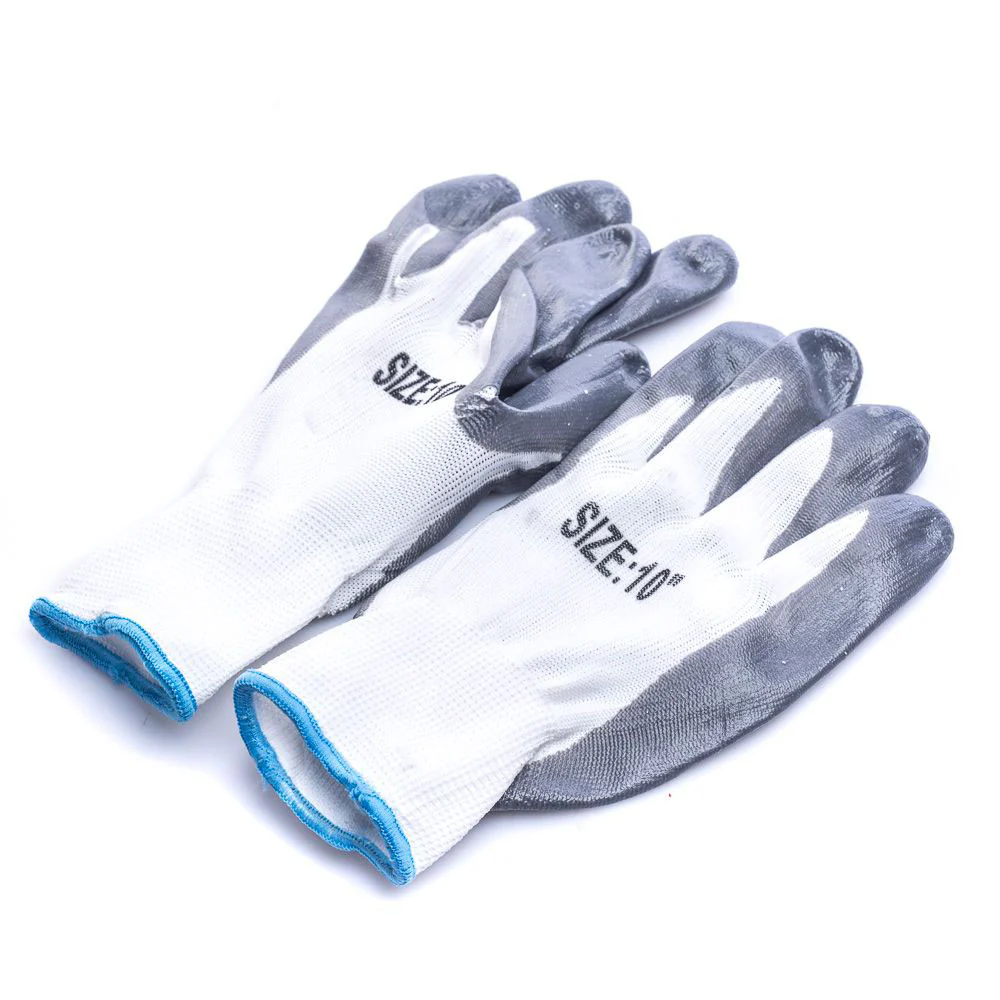 (MR.DIY) Safe Fit Rubber Palm Work Glove - Image 3