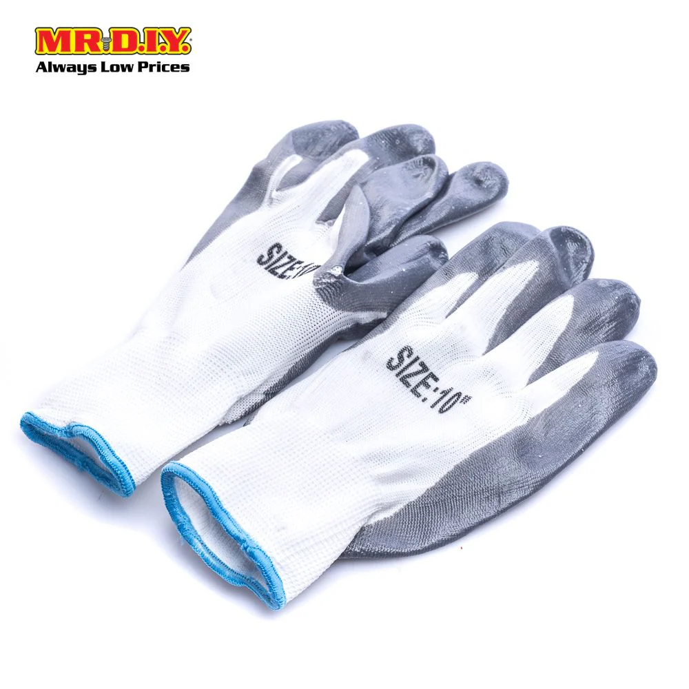 (MR.DIY) Safe Fit Rubber Palm Work Glove - Image 4