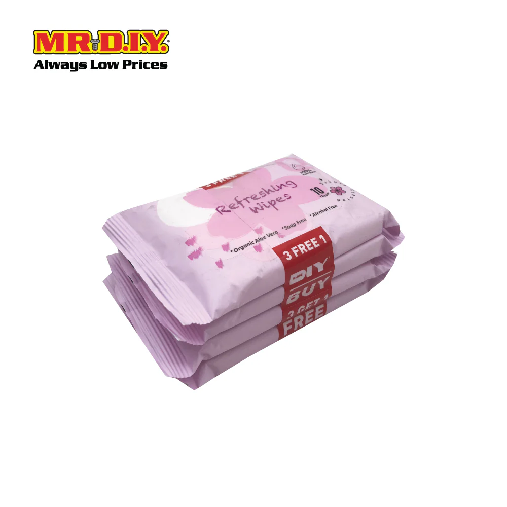 (MR.DIY) Sakura Wipes (10 x 4 packs) - Image 3