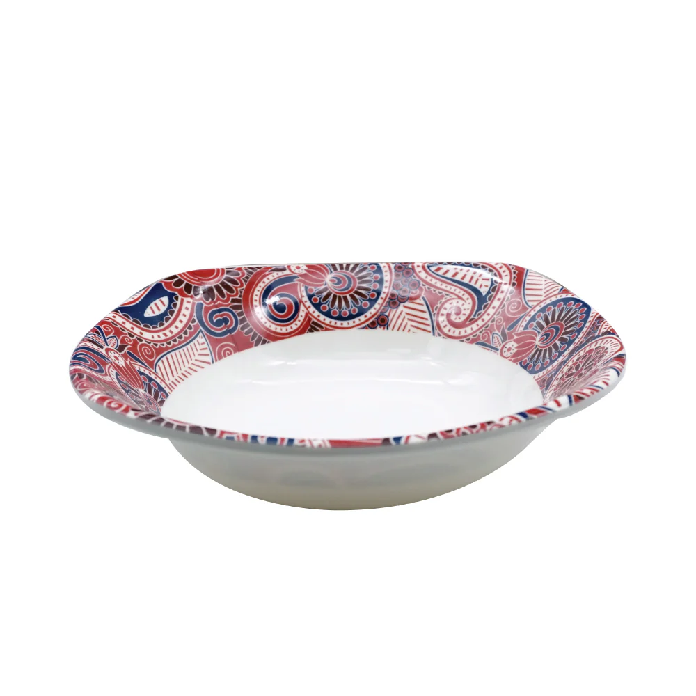 (MR.DIY) Salad Bowl Paisley Design (7.5 inch) - Image 2