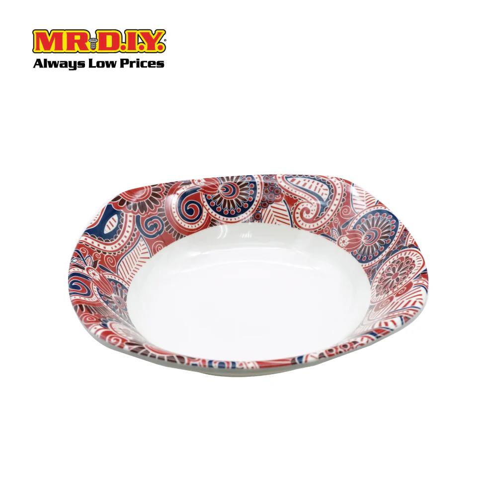 (MR.DIY) Salad Bowl Paisley Design (7.5 inch) - Image 3