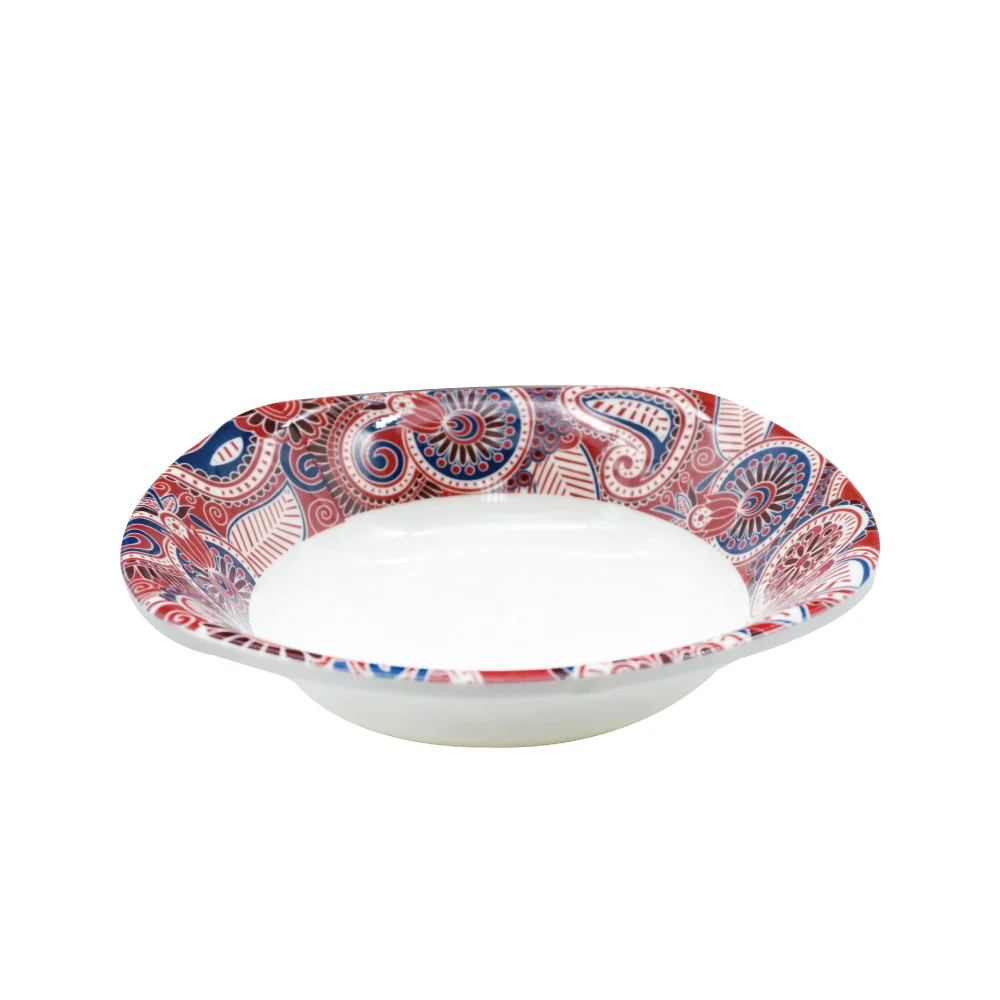(MR.DIY) Salad Bowl Paisley Design (8.5 inch) - Image 2