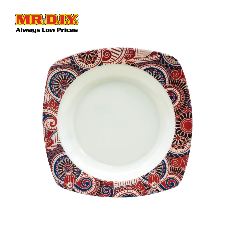 (MR.DIY) Salad Plate Paisley Design (9.5 inch) - Image 4