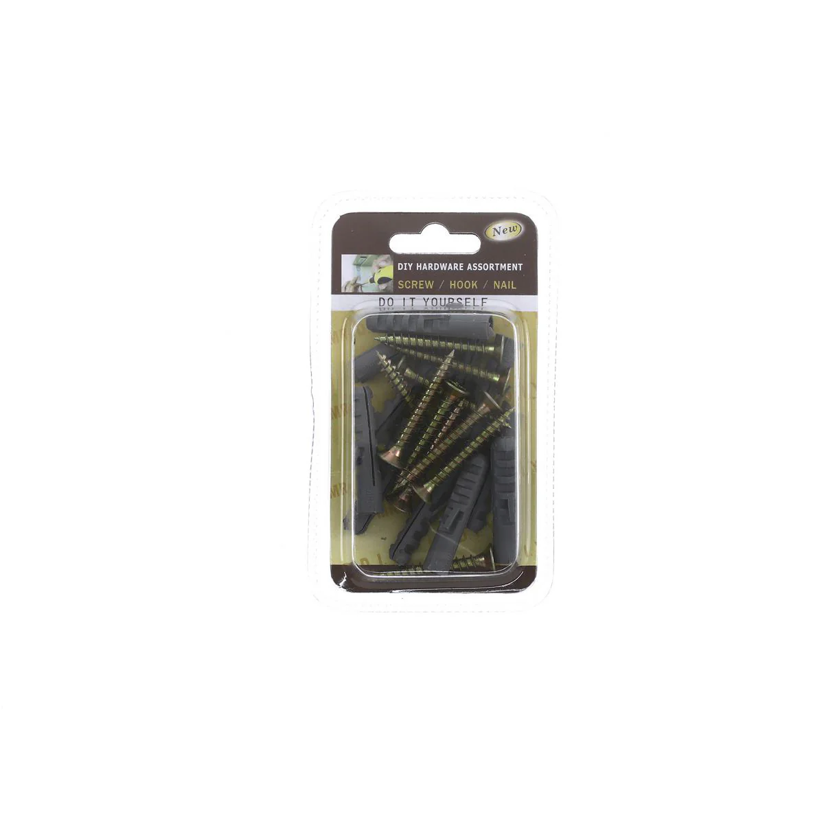 (MR.DIY) Screw And Wall Plug Fixing Pack G617 (10 pcs) - Image 3