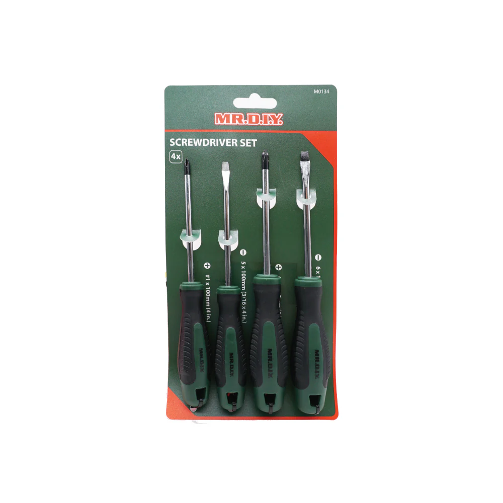 (MR.DIY) Screwdriver Set (4 pieces) - Image 4