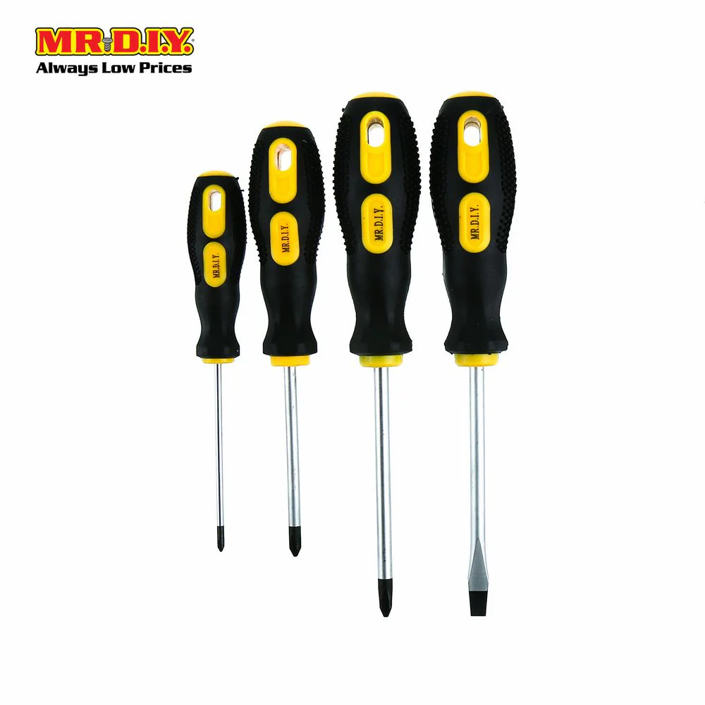 (MR.DIY) Screwdriver Set (4pcs) - Image 3