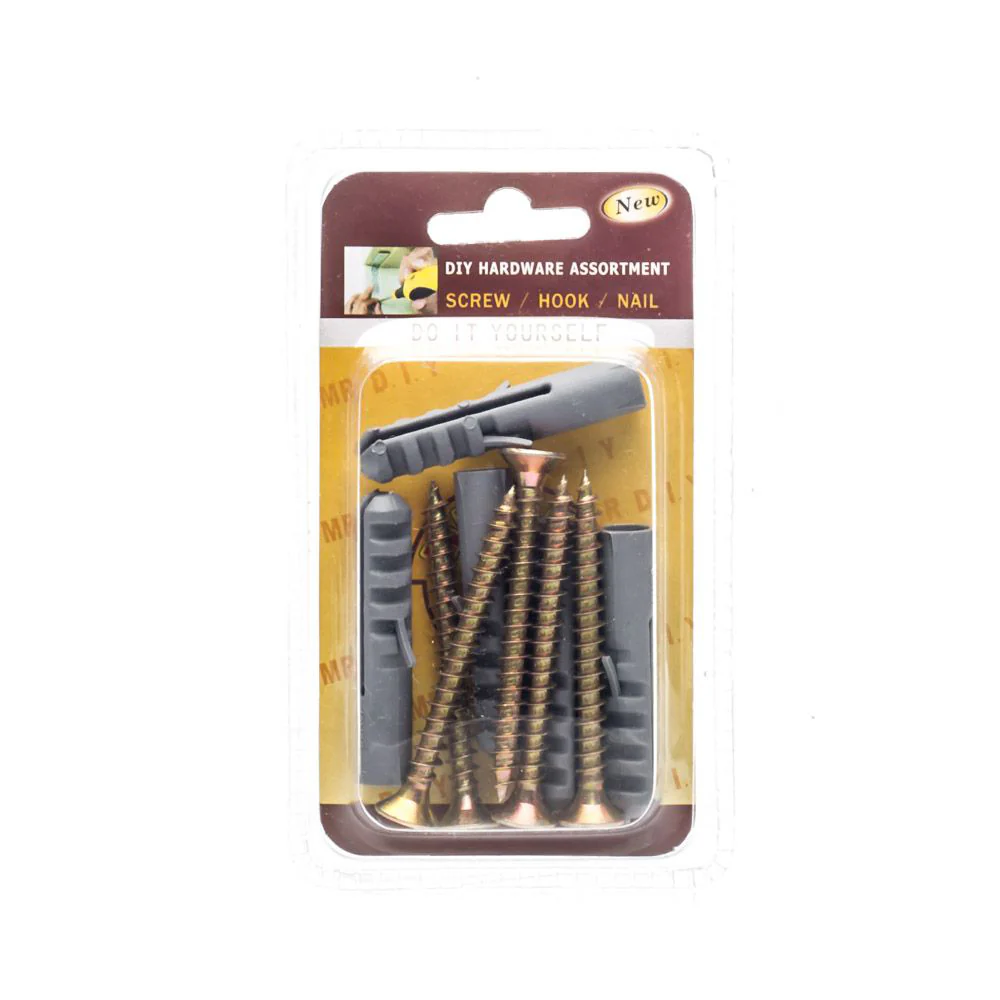 (MR.DIY) Screws & Plugs (5pc) - Image 3
