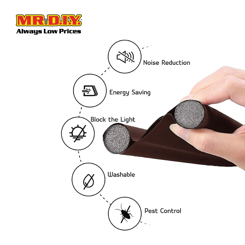 (MR.DIY) Self Adhesive Door Bottom Seal Protector EPE Foam (93cm) - Image 2