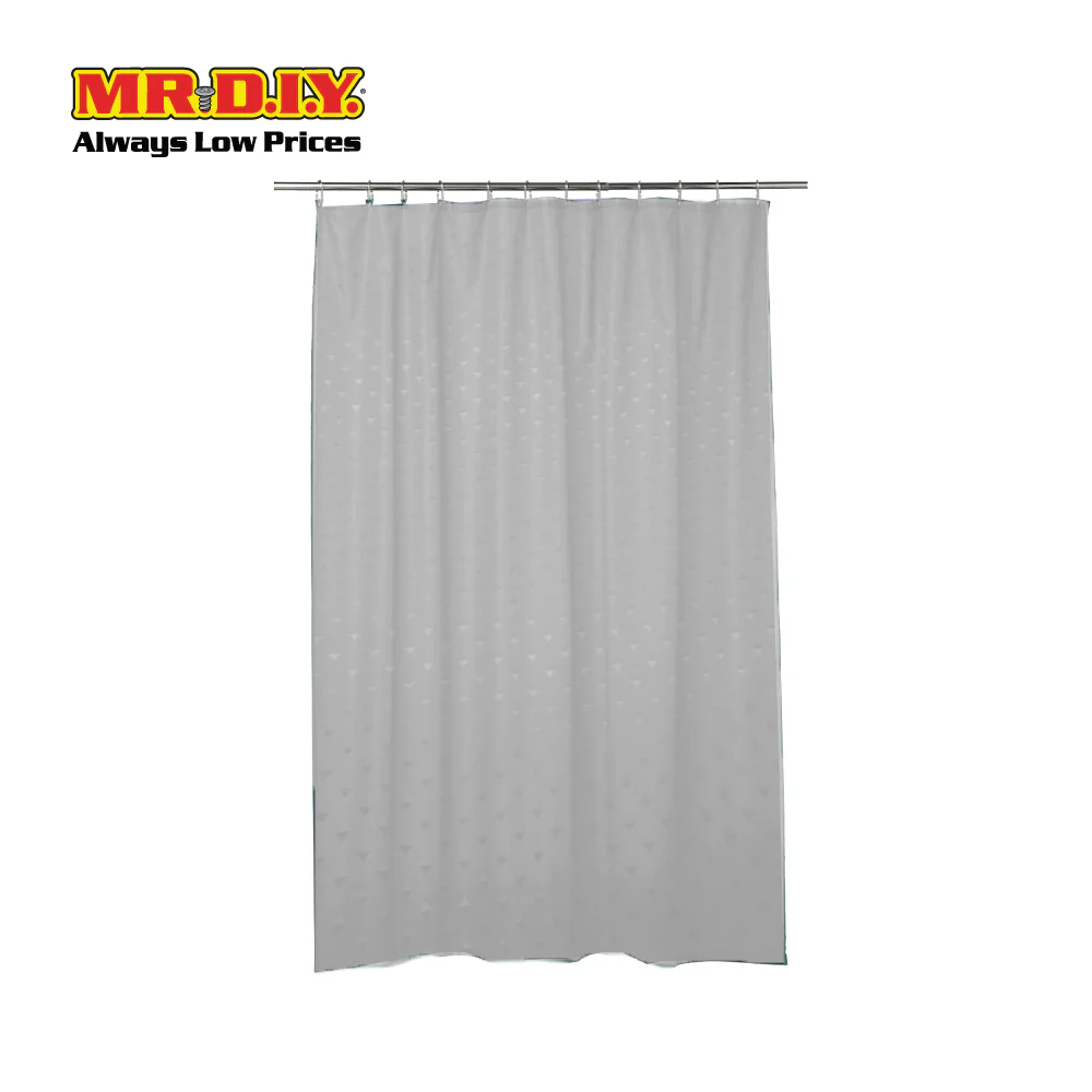 (MR.DIY) Shower Curtain  (180cm x 180cm) - Image 4