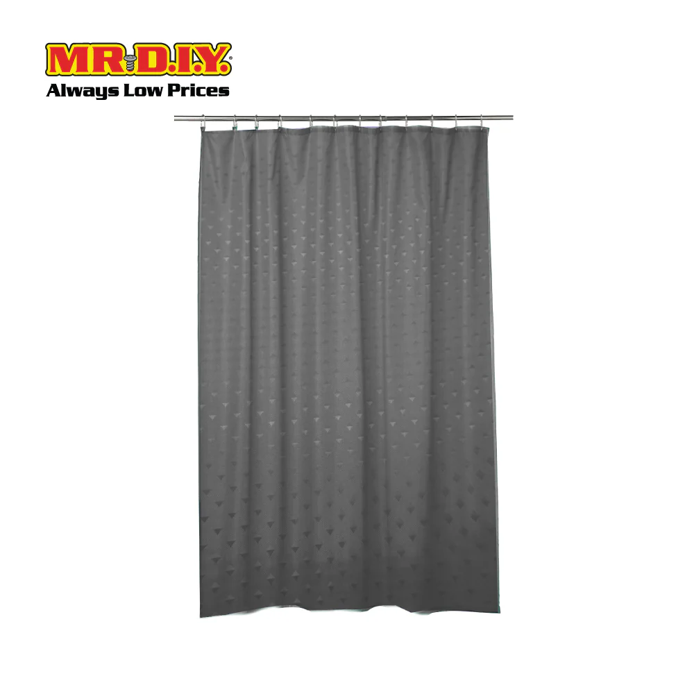 (MR.DIY) Shower Curtain  (180cm x 180cm) - Image 5