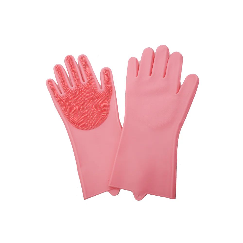 (MR.DIY) Silicone Dishwashing Rubber Gloves - Image 3