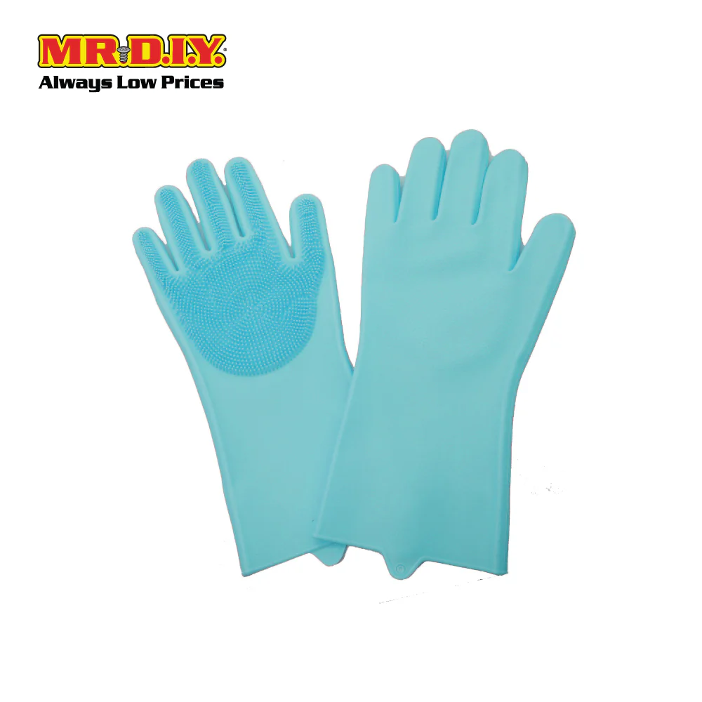 (MR.DIY) Silicone Dishwashing Rubber Gloves - Image 7