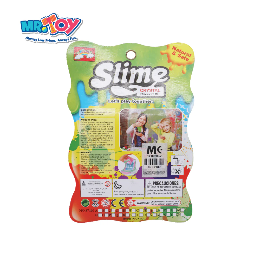 (MR.DIY) Slime Crystal Funny Slime 85g - Image 3