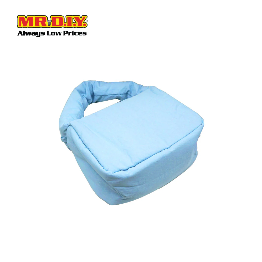 (MR. DIY) Small Puffy Bag with Strap Chain - LIGHT BLUE - Color Series - Image 5
