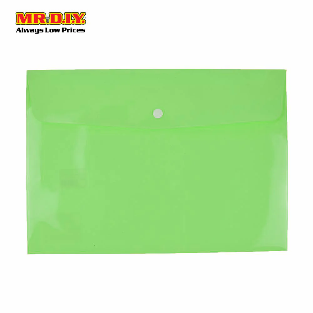 (MR.DIY) Snap Button Envelope Holder A4 - Image 5