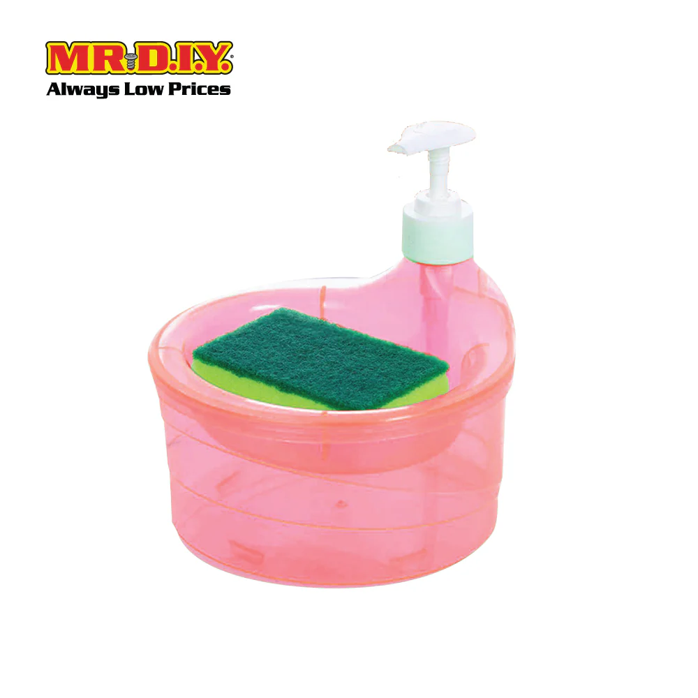 (MR.DIY) Soap dispenser and sponge holder 2 in 1 - Image 2