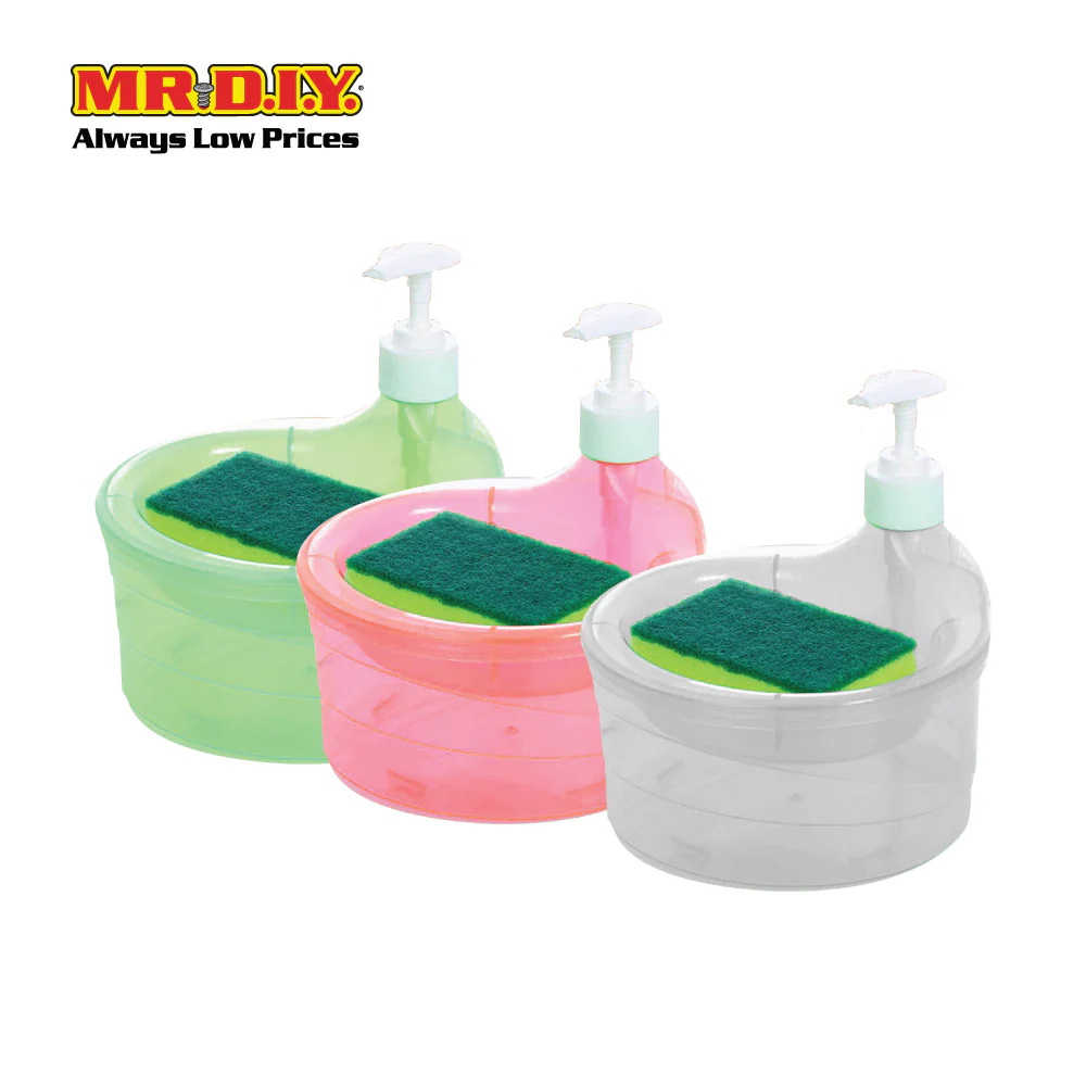 (MR.DIY) Soap dispenser and sponge holder 2 in 1 - Image 3