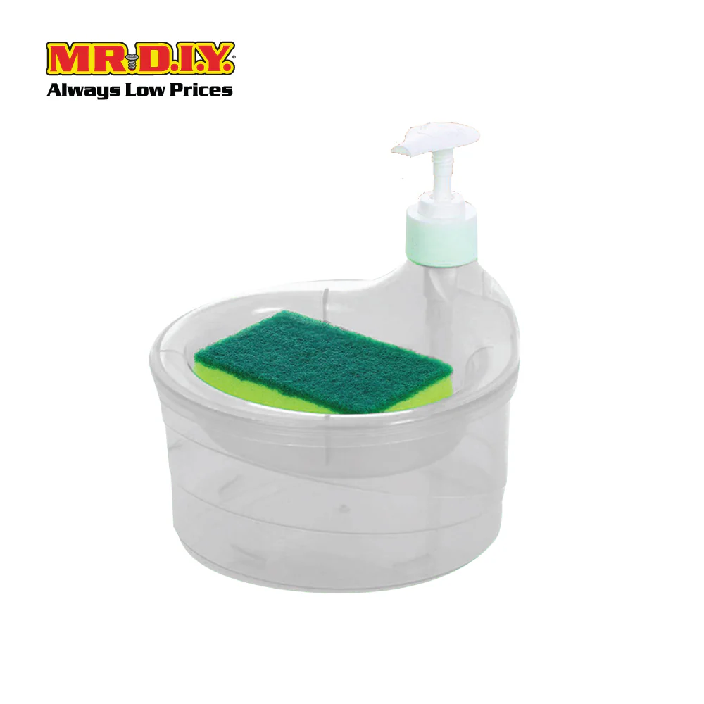(MR.DIY) Soap dispenser and sponge holder 2 in 1 - Image 5