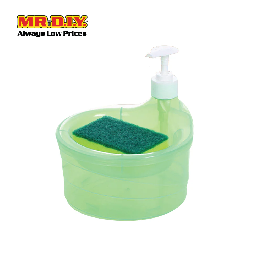 (MR.DIY) Soap dispenser and sponge holder 2 in 1 - Image 6