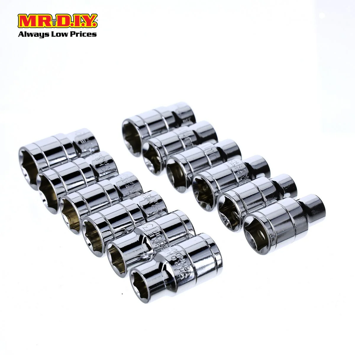 (MR.DIY) Socket +T Wrench 88813 (13 pcs) - Image 3