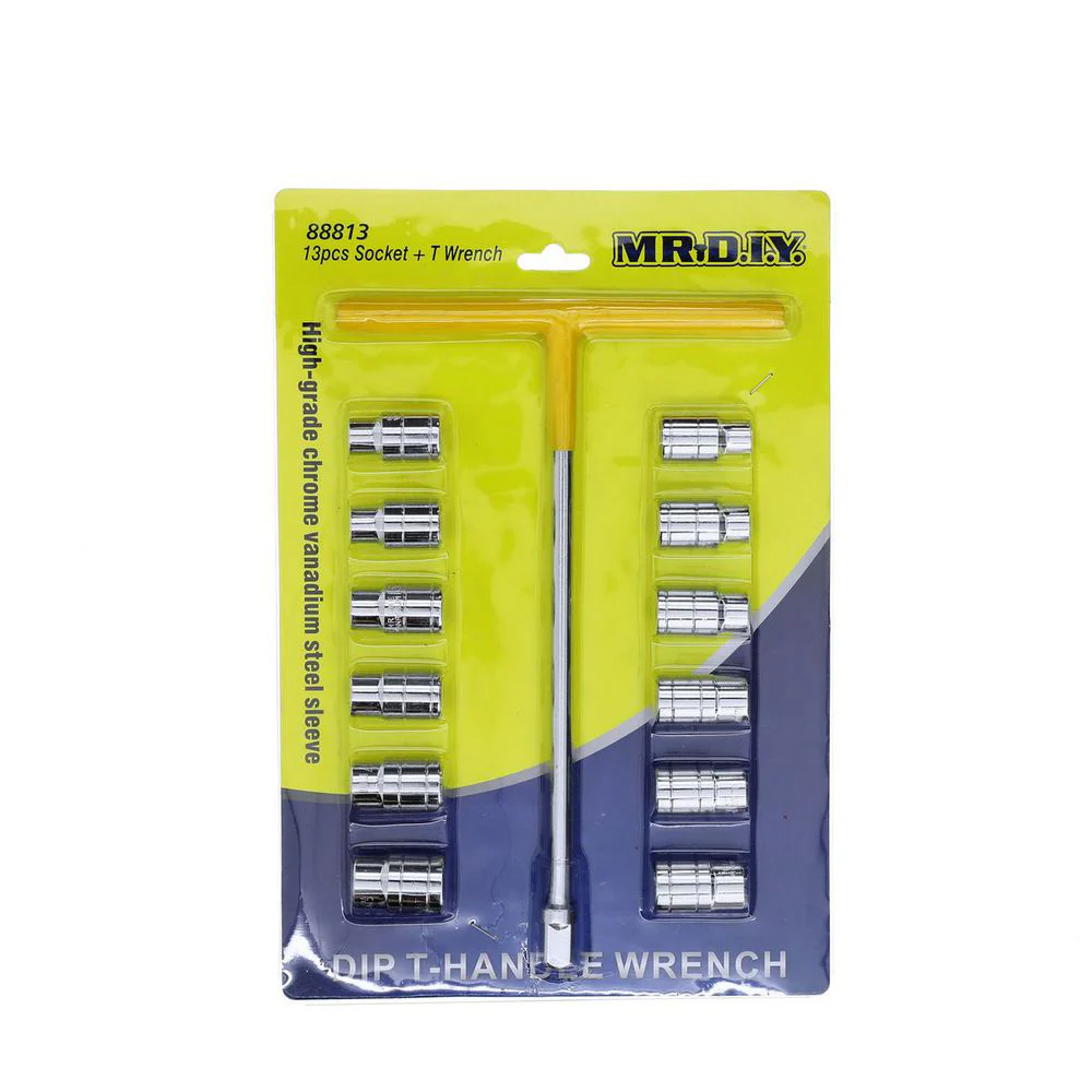 (MR.DIY) Socket +T Wrench 88813 (13 pcs) - Image 4