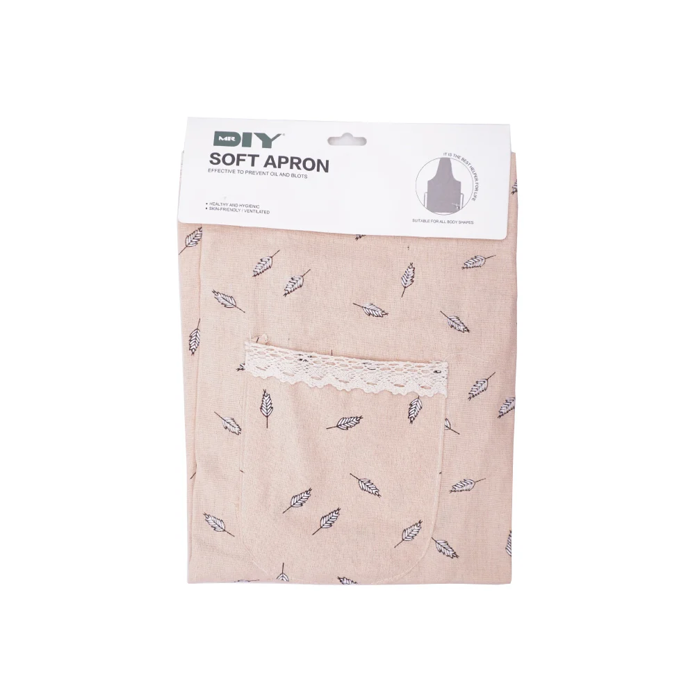 (MR.DIY) Soft Apron (Leaves) 35703-3 - Image 2