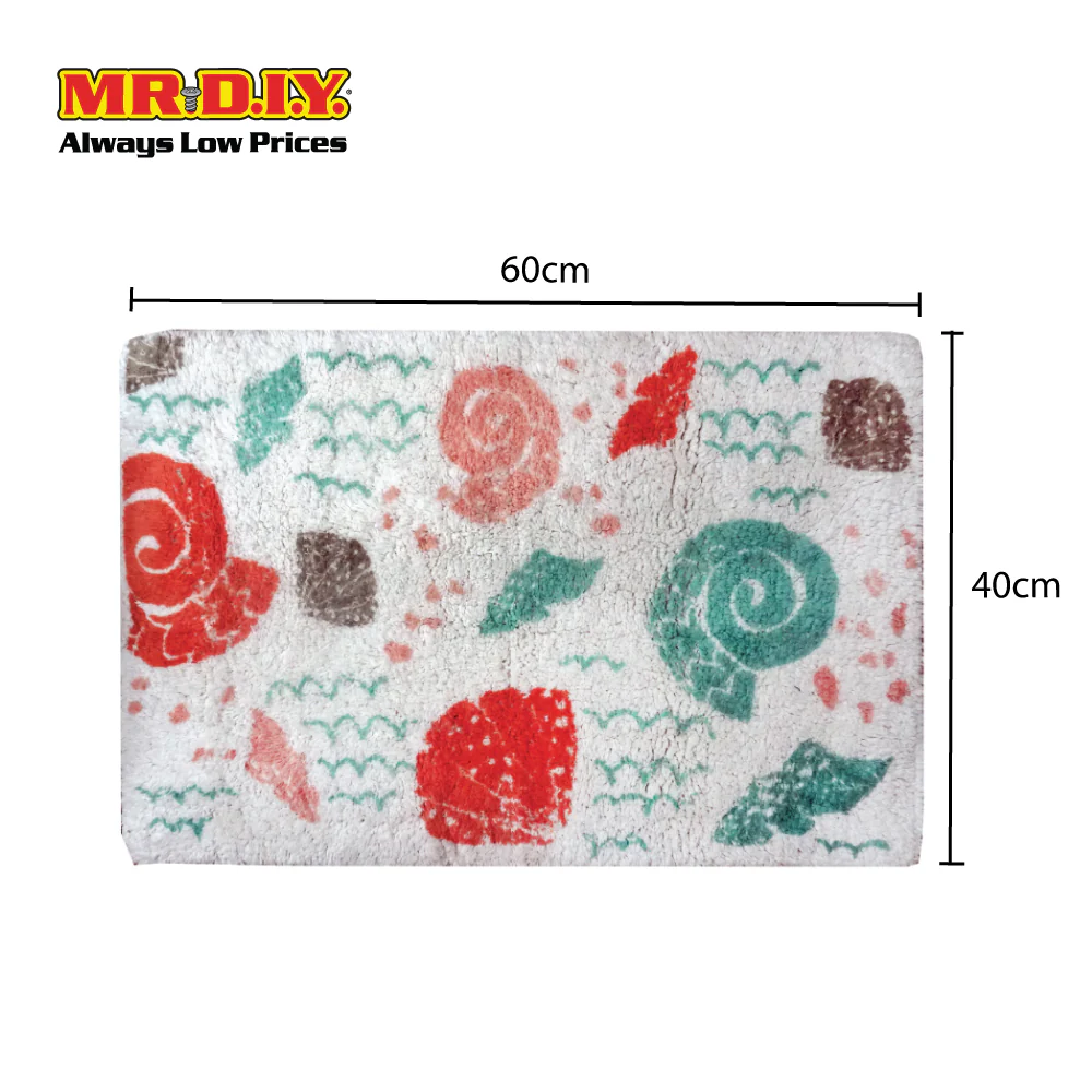 (MR.DIY) Soft Cotton Cartoon Printed Tufted Rug Floor Mat ( 40 x 60cm) - Image 2
