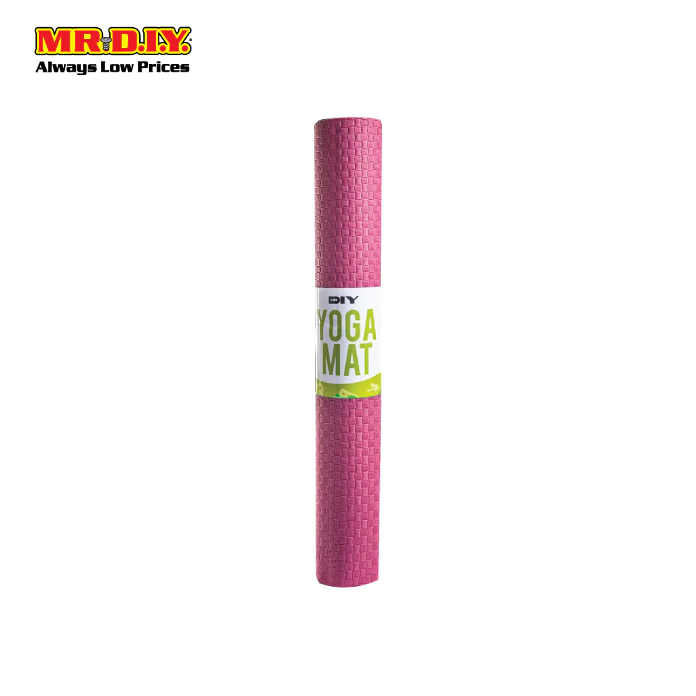 (MR.DIY) TPE Soft Colored Non-Slip Fitness High Density Yoga Mat (90cm x 190cm) - Image 6