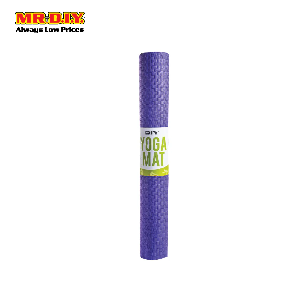 (MR.DIY) TPE Soft Colored Non-Slip Fitness High Density Yoga Mat (90cm x 190cm) - Image 8