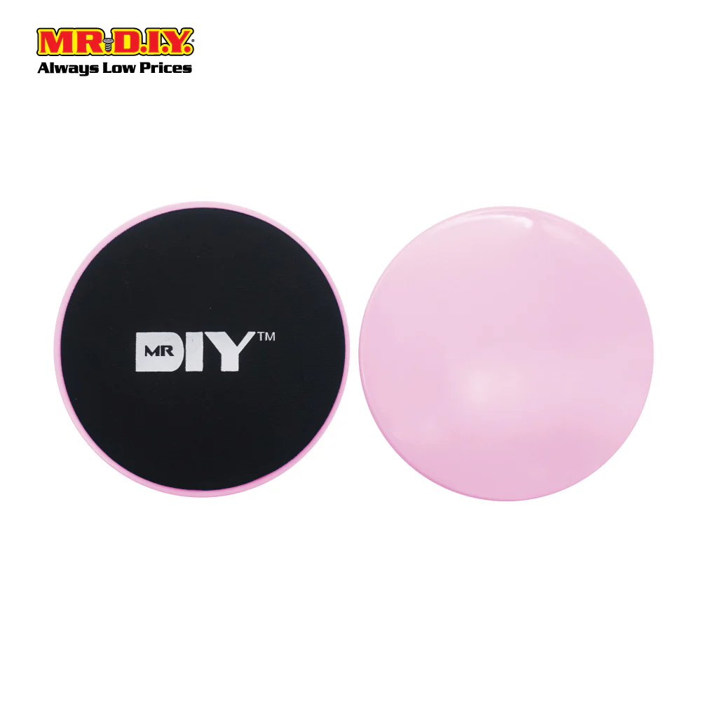 (MR.DIY) Sport Exercise Sliders (2 pieces)- Pink - Image 2