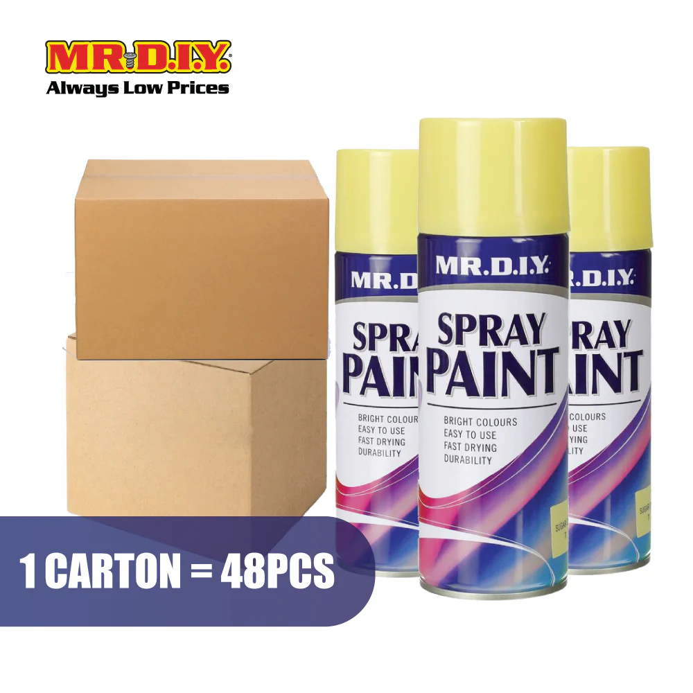 (MR.DIY) Spray Paint Sugar Cane #7 400ml - Image 4