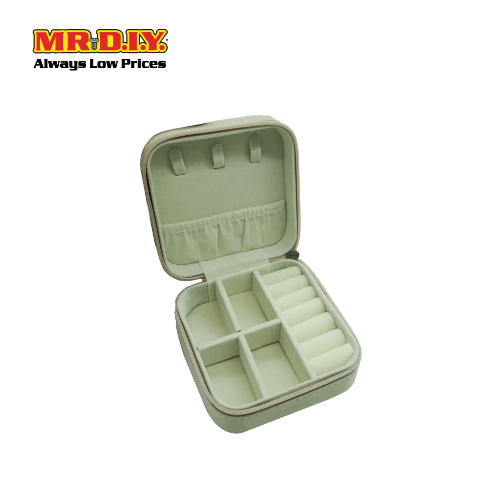 (MR.DIY) Square Jewellery Storage Box (10x10x5cm) - Image 2