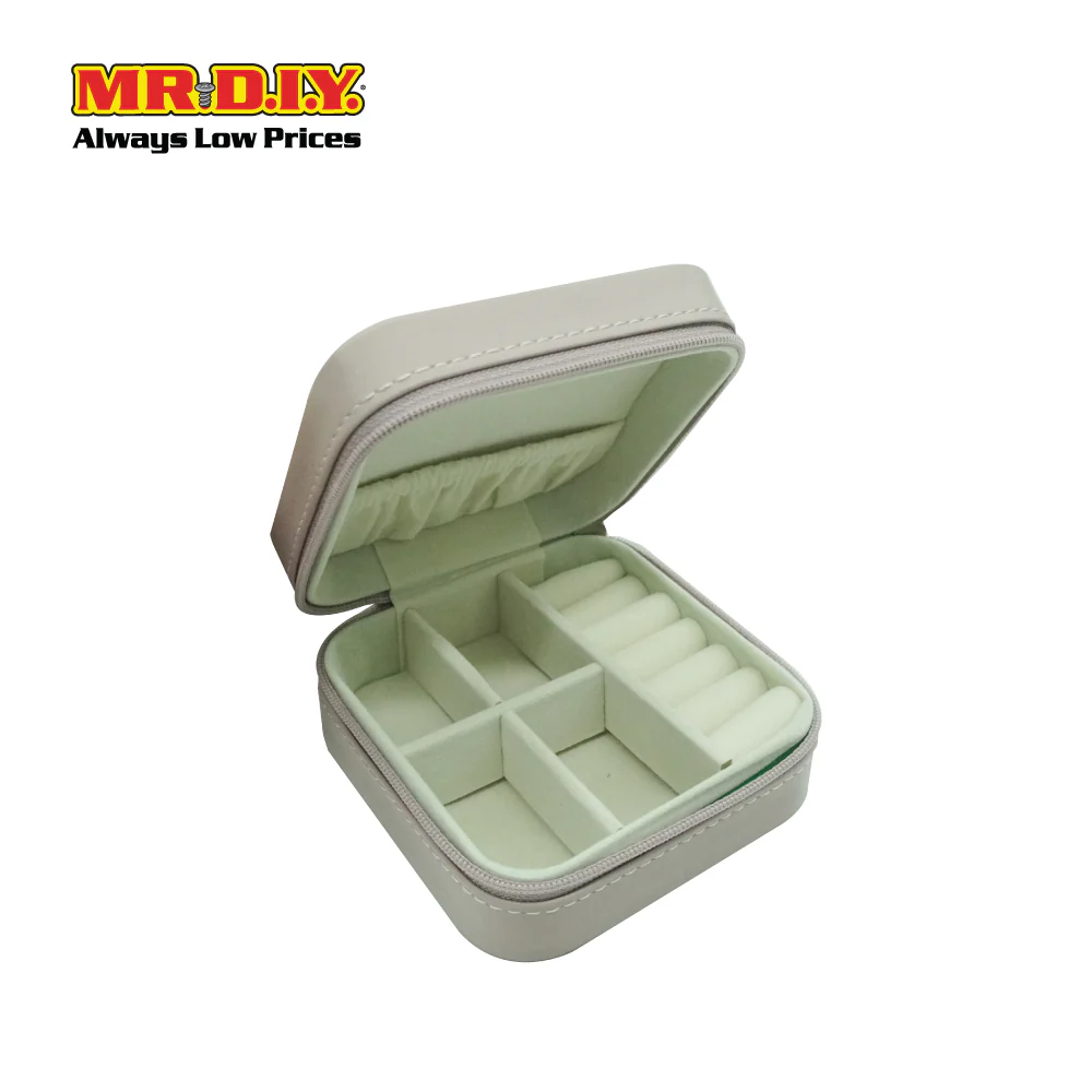(MR.DIY) Square Jewellery Storage Box (10x10x5cm) - Image 3