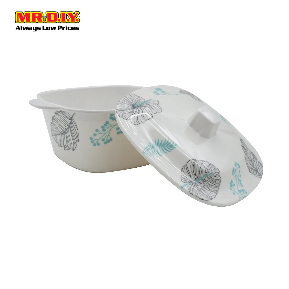 (MR.DIY) Square Lid Melamine Bowl (26cm) - Image 4