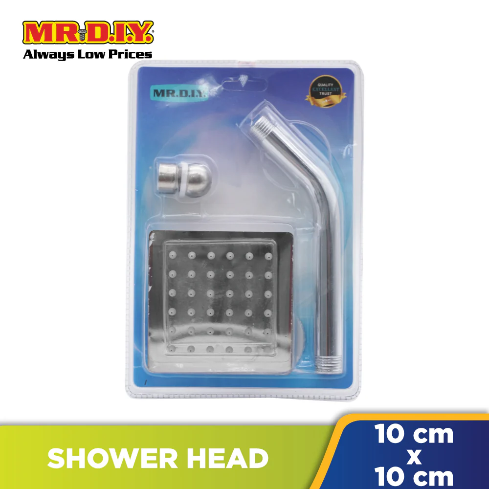 (MR.DIY) Square Shape Shower Head Set (6 inch) - Image 2