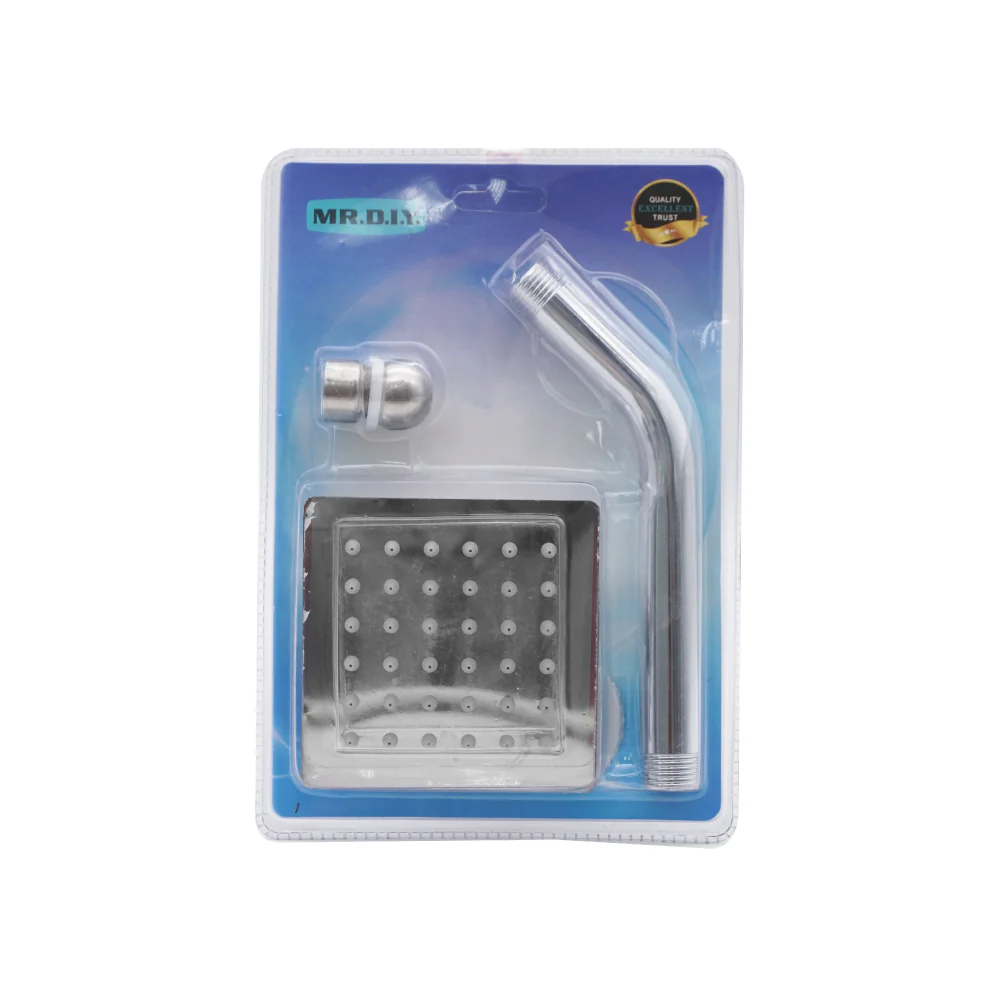 (MR.DIY) Square Shape Shower Head Set (6 inch) - Image 3